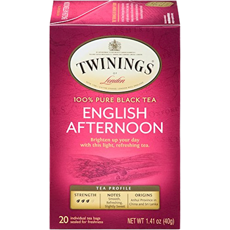 TWINING'S English Afternoon Tea 20bag/6pack – ZakazBoston