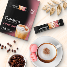 Load image into Gallery viewer, COFFESSO 3in1 Instant Coffee Sticks 20stick/10pack
