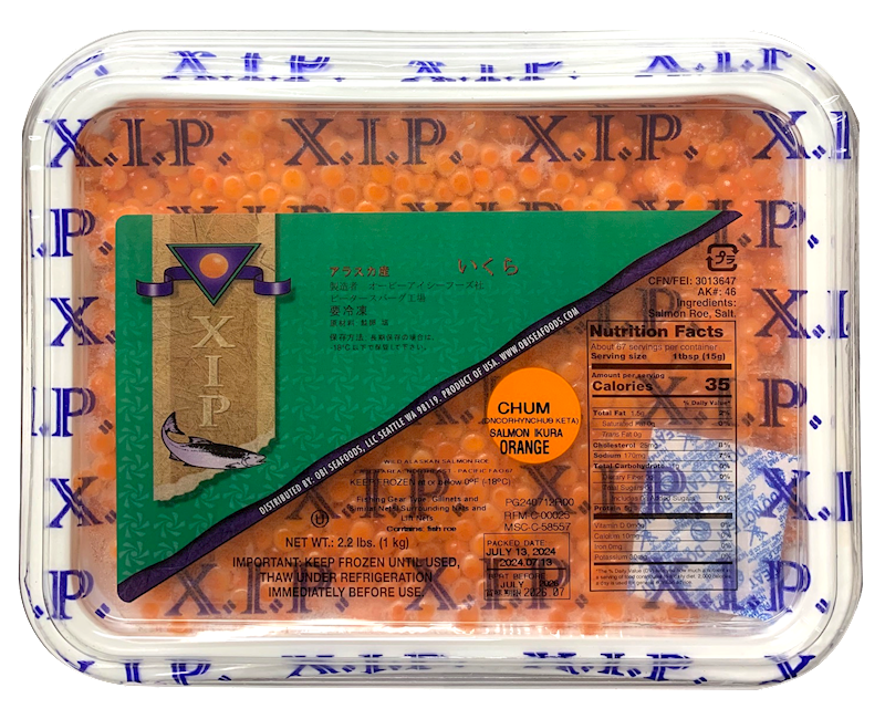 X.I.P. Chum Salmon Caviar #1 (Orange)