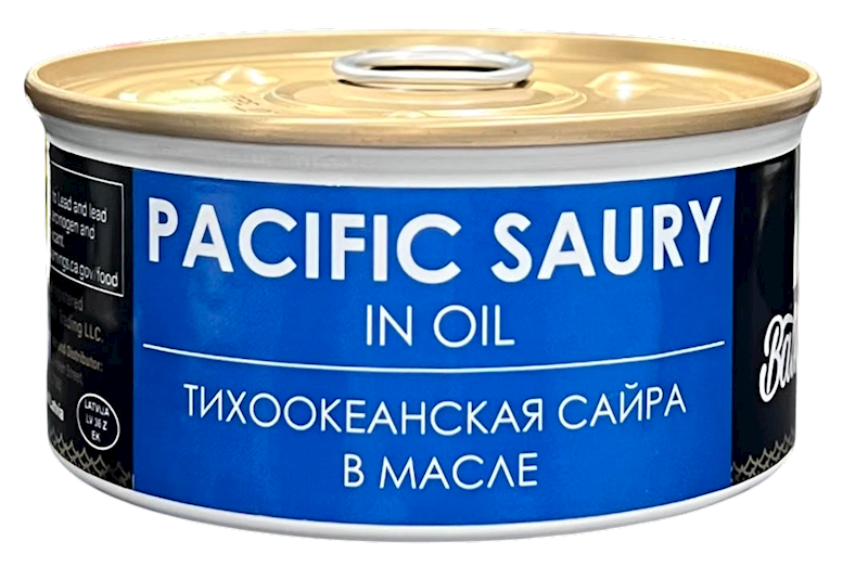 RIGA GOLD Pacific Saury in Oil 180g/48pack