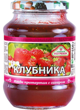 Load image into Gallery viewer, POGREBOK Grated Fruit and Berries with Sugar 550g/8pack
