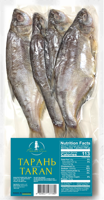 RYBACHKA SONYA Dried Salted Fish - Taran ~8lbs
