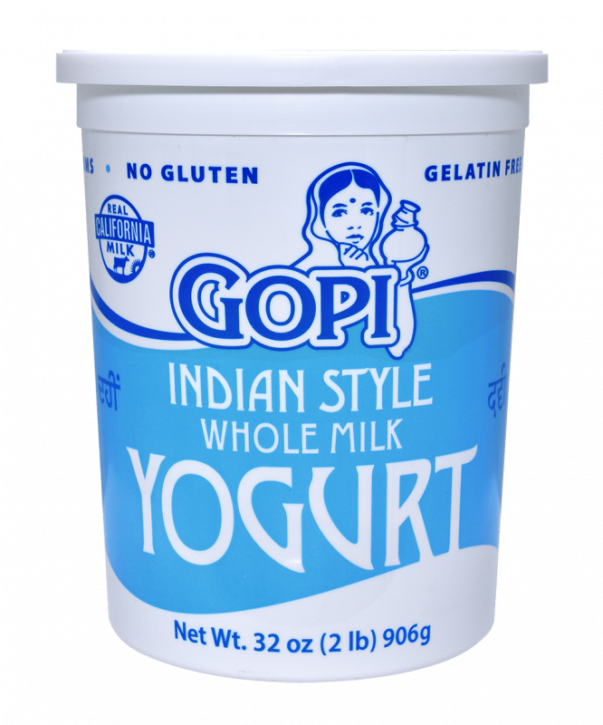 KAROUN DAIRIES Gopi Indian Style Whole Milk Yogurt 906g/6pack