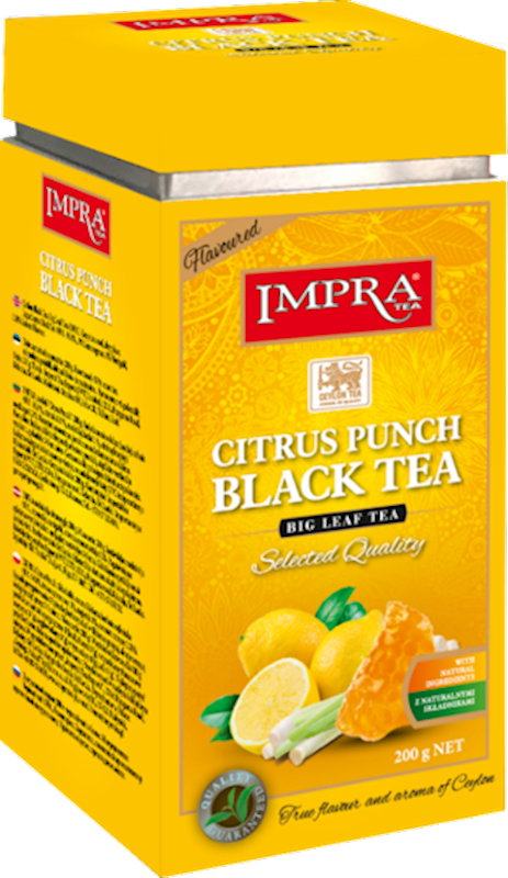 IMPRA Citrus Punch Big Leaf Black Tea 200g/6pack