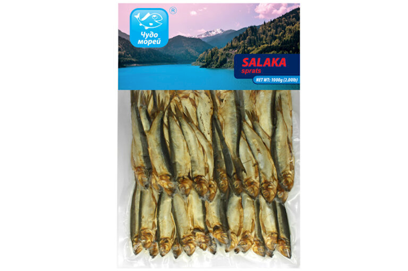 CHUDO MOREY Baltic Salaka Sprats 1000g/6pack