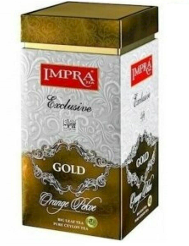 IMPRA Exclusive Gold Orange Pekoe Big Leaf Tea 200g/6pack