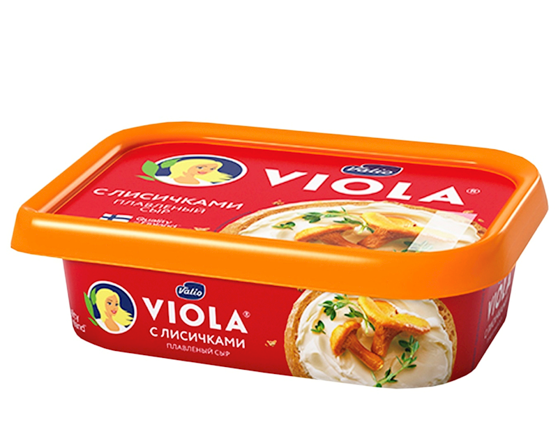 VIOLA Cheese Spread with Mushrooms 200g/32pack
