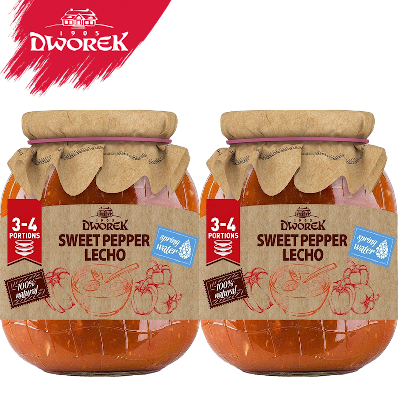 DWOREK Sweeet Pepper Lecho 720ml/8pack