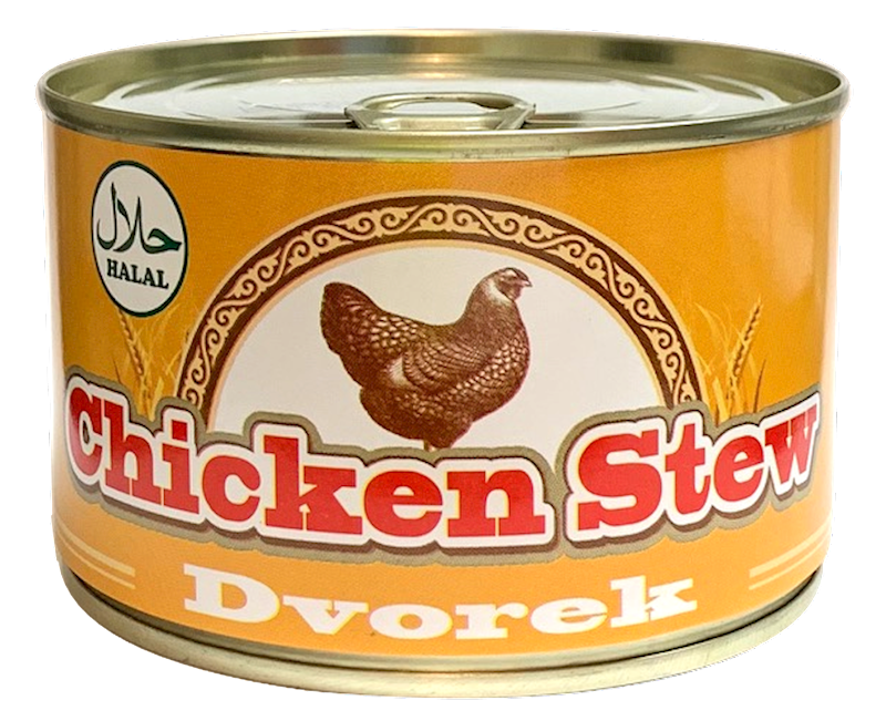 DVOREK Halal Chicken Stew (Tushenka) 400g/12pack