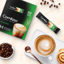 Load image into Gallery viewer, COFFESSO 3in1 Instant Coffee Sticks 20stick/10pack
