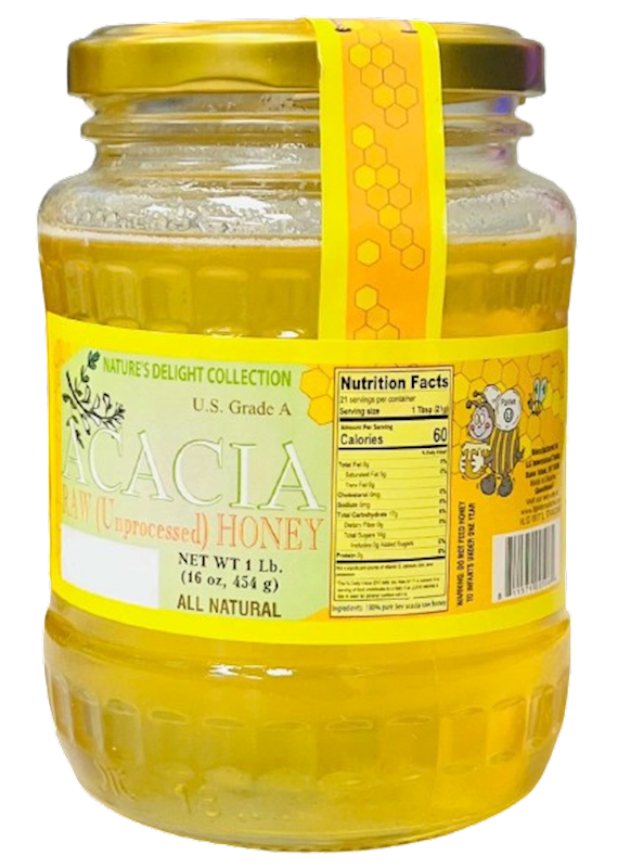 NATURE'S DELIGHT Raw Acacia Honey