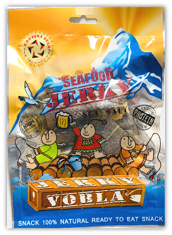 CANTINA STAR Vobla Fish Jerky 90g/6pack
