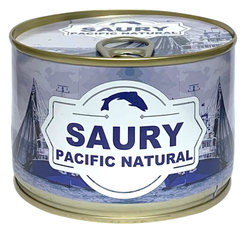 ECOFOOD Pacific Saury Natural 250g/12pack