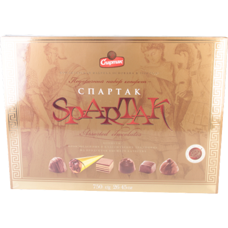 SPARTAK Assorted Chocolates 750g/3pack