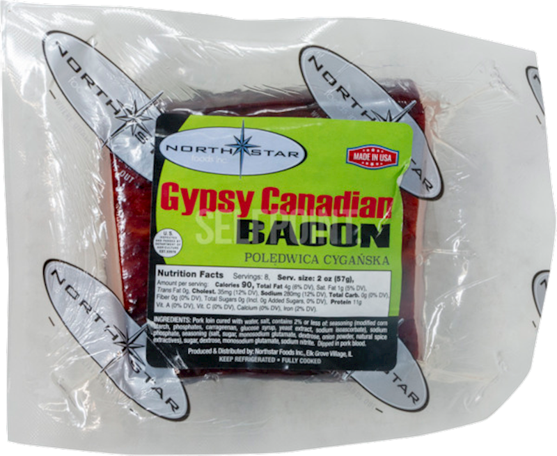 NORTHSTAR Canadian Gypsy Bacon - Poledwica Cyganska ~1lb/2pack