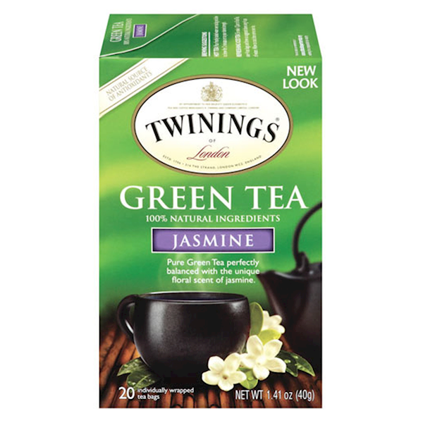 Tea Twining'S, Green, W/ Jasmine  40g/6pack