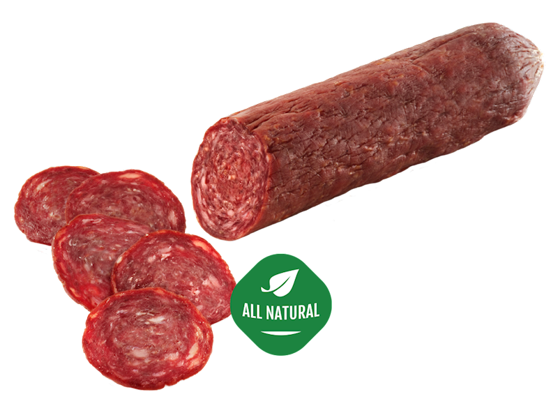 ALEF Braushvegskaya Dry Brussel Salami, pork & beef, ~2lbs