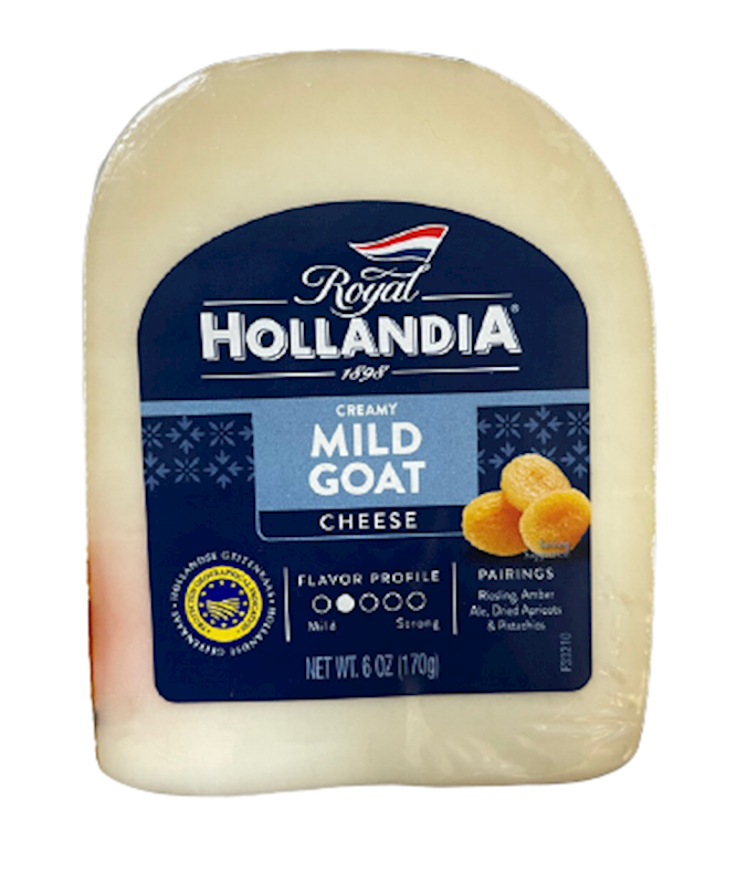 Royal Hollandia Goat Cheese Mild, Creamy 170g/10pack