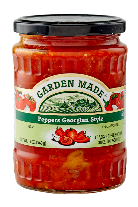 Garden Made Peppers, Georgian Style 540g/12pack