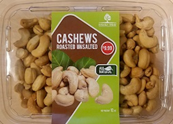 Family Tree Cashews Roasted, Unsalted 12oz/2pack