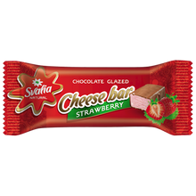Load image into Gallery viewer, Svalia Cheese Bar, Strawberry 45g/18pack
