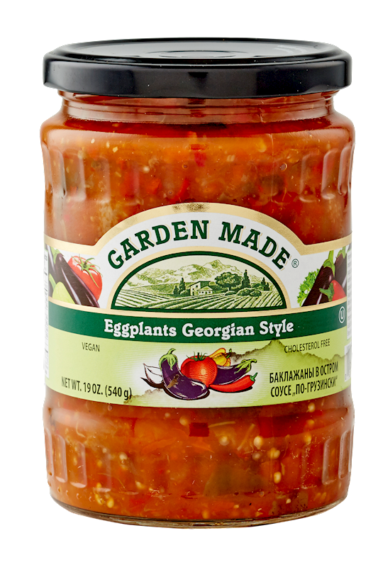 GARDEN MADE Eggplants Georgian Style 540g/12pack