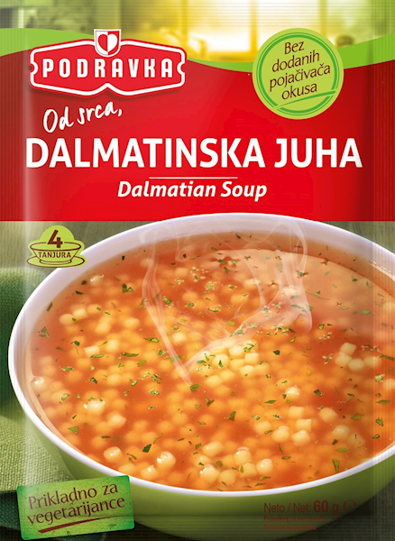 Podravka Soup, Dalmatian 60g/19pack