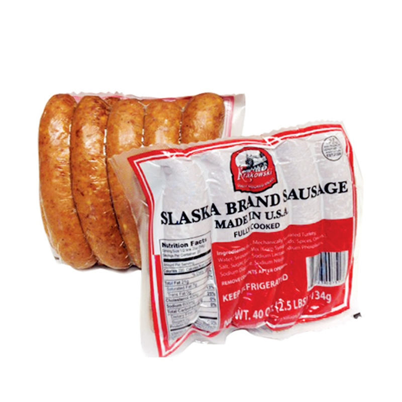 Belmont Sausage, Slaska Brand 2.7lbs