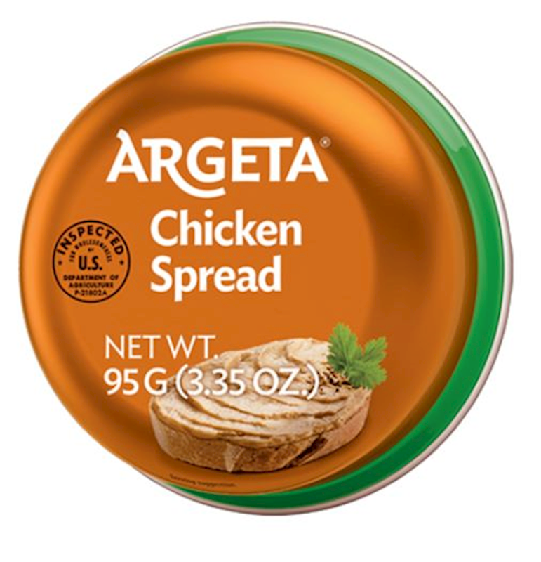 ARGETA Chicken Spread 95g/48pack