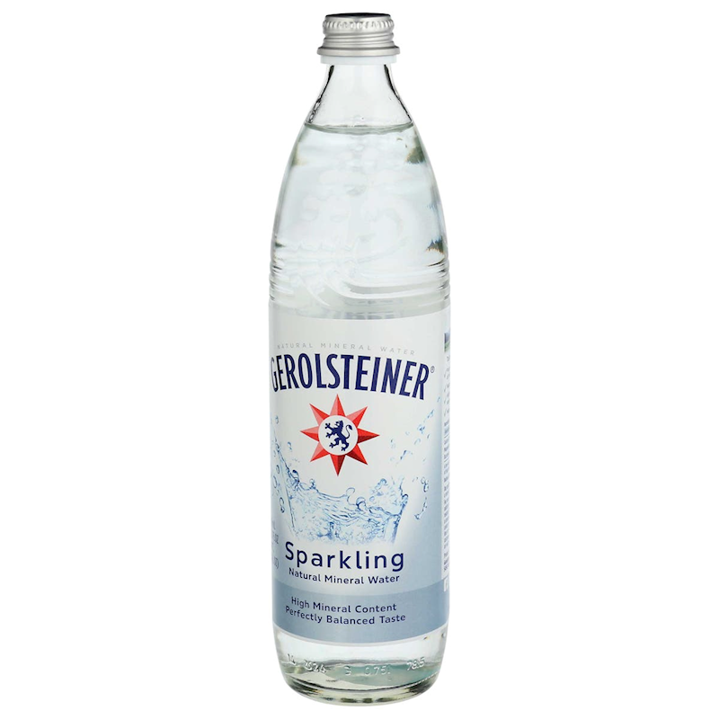 Gerolsteiner Sparkling Natural Minearal Water 750ml/15pack