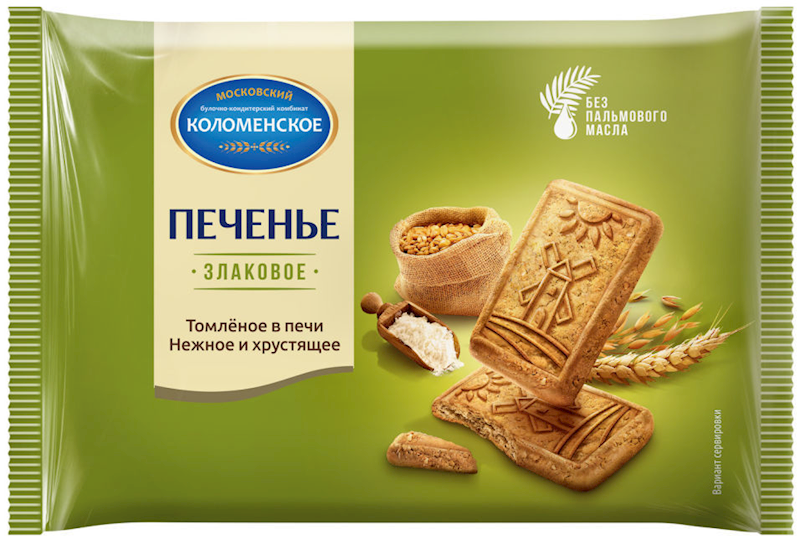 Kolomenskoe Cookies, Multigrain 240g/12pack