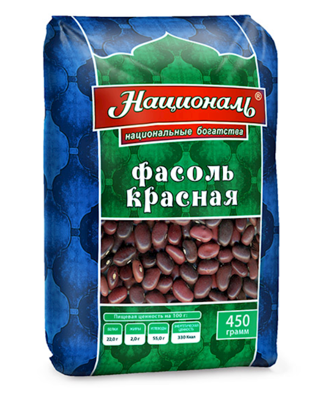 Natsional Angstrem Beans, Red 450g/6pack