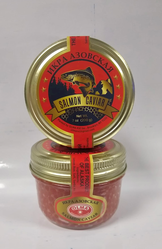 AZOVSKAYA Salmon Caviar 200g/2pack