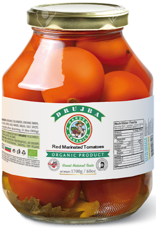 Drujba Marinared Red Tomatoes 1700ml/4pack