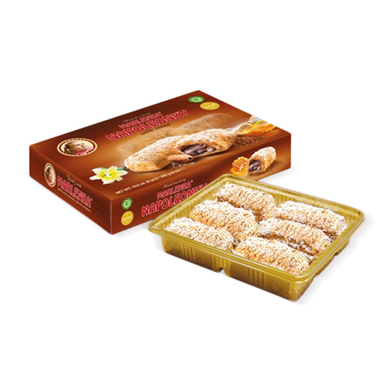 MARLENKA Mini Cake Napoleon With Cocoa 300g/6pack