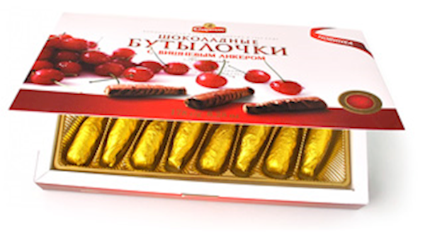 Spartak Candy Boxed Butilochki W/Cherry Liquor 178g/6pack