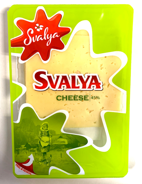 Svalia Cheese Svalia 45%, Sliced 150g/18pack
