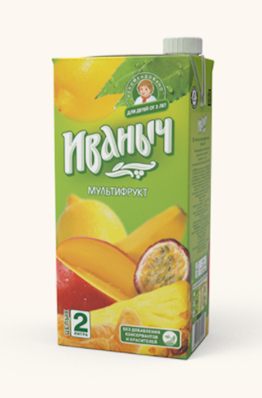 Ivanich Nectar, Multifruit 950ml/12pack