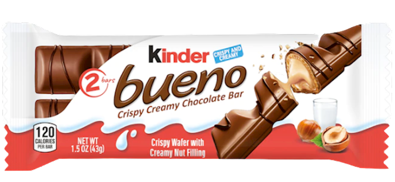 Kinder Chocolate Bar Bueno 43g/30pack