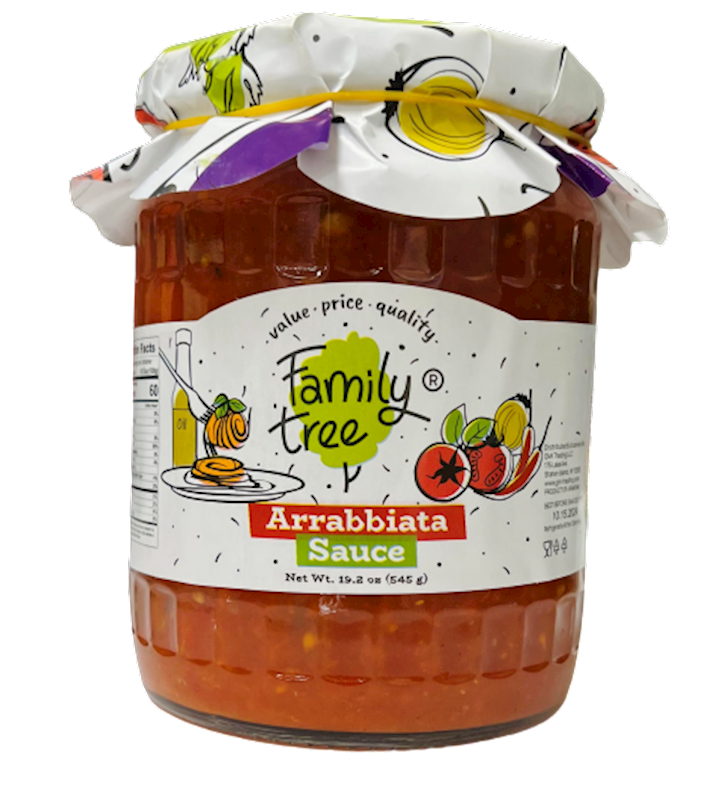 Family Tree Arrabbiata Sauce 545g/12pack