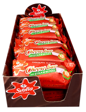 Load image into Gallery viewer, Svalia Cheese Bar, Strawberry 45g/18pack
