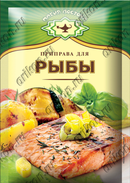 Magiya Vostoka Seasoning For Fish 15g/40pack