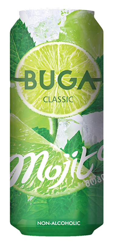 BUGA Mojito Classic Soft Drink 330ml/24pack