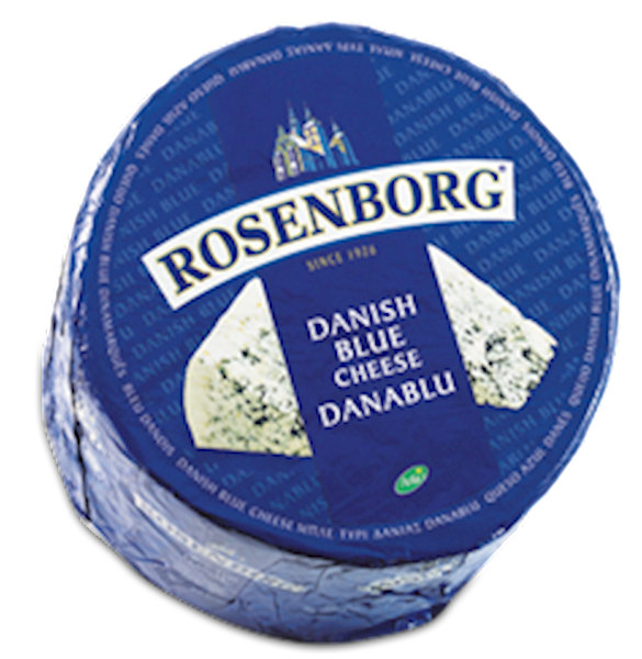 Rosenborg Cheese, Danish Blue ~6.5lbs