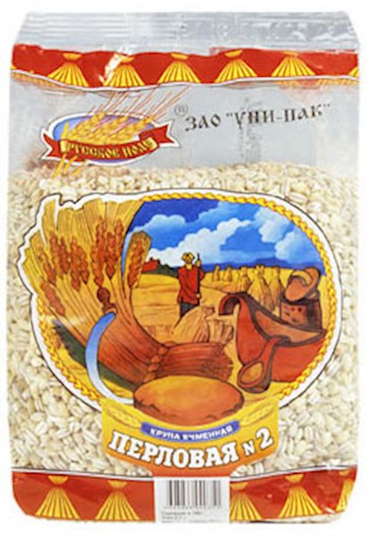 Russkoe Pole Pearl Barley 800g/12pack