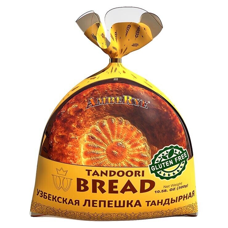AMBERYE Uzbek Tandoori Flatbread Gluten Free (Imported) 310g/6pack