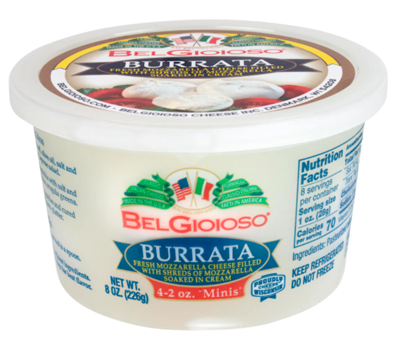 Belgioioso Cheese, Burrata 226g/6pack