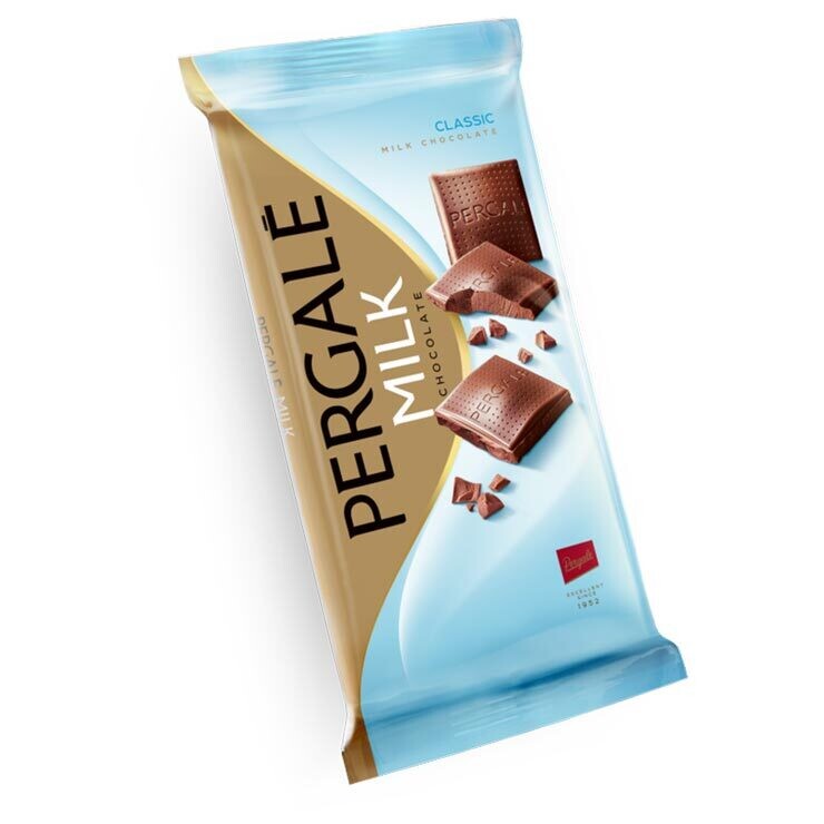 PERGALE Milk Chocolate Bar 93g/22pack