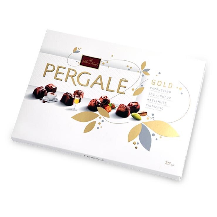 PERGALE Gold Assorted Chocolate Candy 348g/10pack