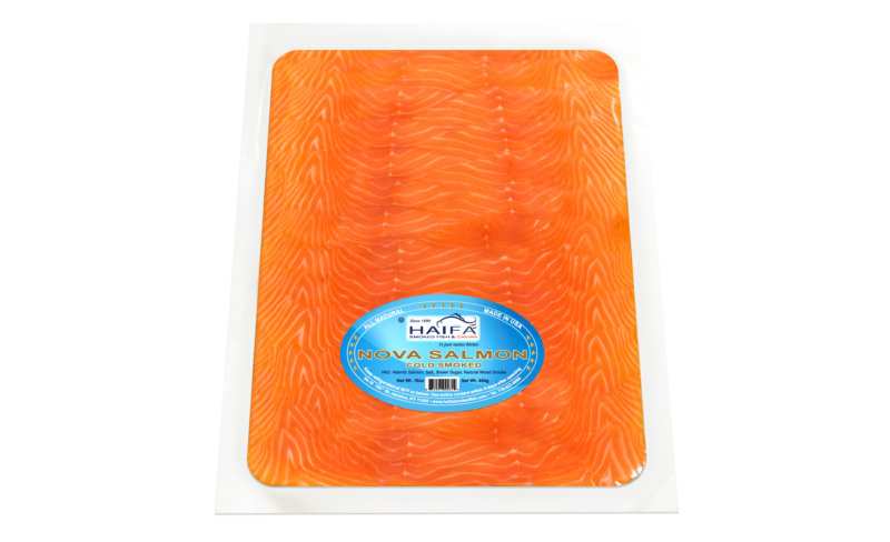 Haifa Smoked Salmon, Sliced 453g